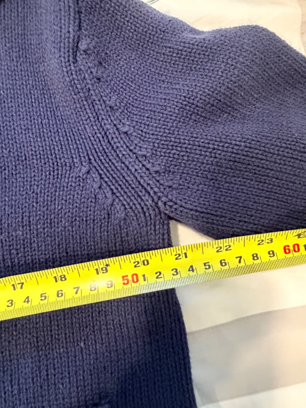 Tuckernuck Navy Cotton Shawl Collar Cardigan - Size S - Picture 2 of 7